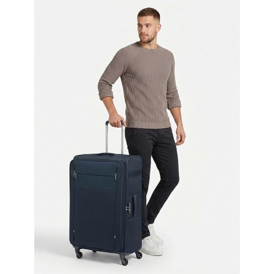 Samsonite Citybeat 4 wielen Trolley 78 cm met uitbreidingsplooi