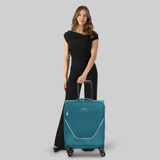 Stratic taska 4-Wiel Cabin Trolley S 55 cm met uittrekbare plooi
