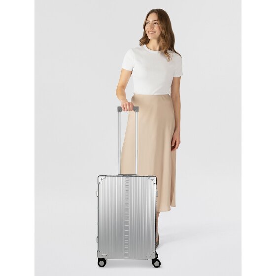 Aleon Traveler 4-wiel trolley 67 cm met kledingzak
