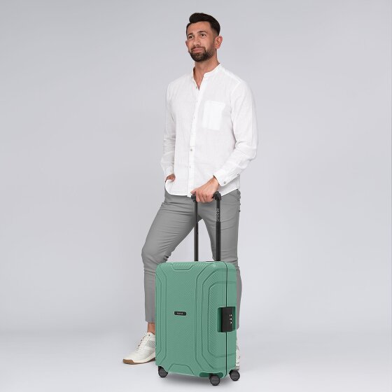 Redolz Essentials 15 4-wiel cabinewagen 55 cm met driepuntsbevestiging