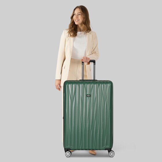 Bric's Cervia 2.0 4 wielen Trolley L 77 cm met uitbreidingsplooi
