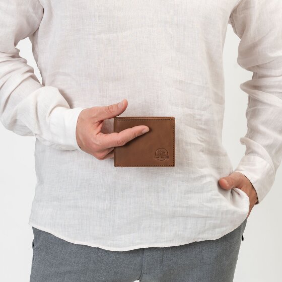 Farmhood Nashville Portemonnee RFID-bescherming Leer 11 cm