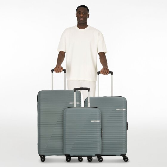 American Tourister Liftoff 4 wielen Kofferset 3-delig met uitbreidingsplooi