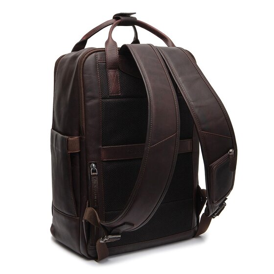 The Chesterfield Brand Calden Dagrugzak Leer 40 cm Laptop compartiment