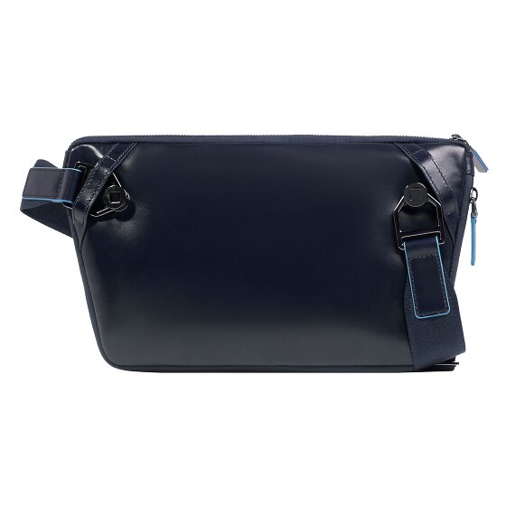 Piquadro Blue Square Schoudertas Leer 30 cm