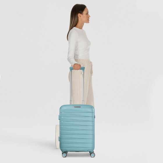 Franky London 4 wielen Cabinewagen S 55 cm met uitbreidingsplooi