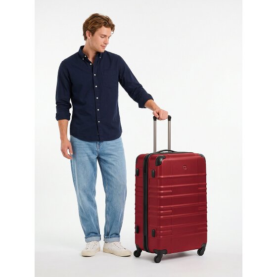 Wenger Amplar Evo 4 wielen Trolley L 75 cm met uitbreidingsplooi