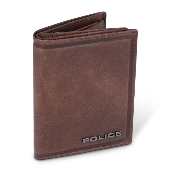 Police Portemonnee Leer 9 cm