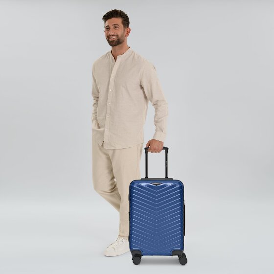 Redolz Essentials 18 4 wielen Cabinewagen 55 cm met uitbreidingsplooi