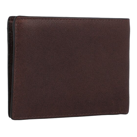 Piquadro Hedley Portemonnee RFID-bescherming Leer 12 cm