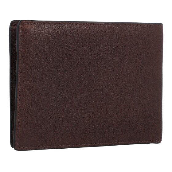 Piquadro Hedley Portemonnee RFID-bescherming Leer 12 cm