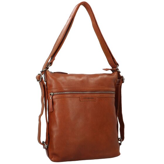 Greenburry Soft Washed Schoudertas Leder 29.5 cm
