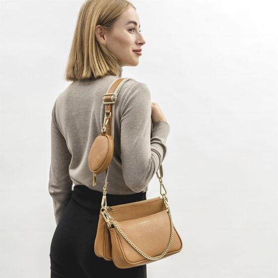 Lazarotti Milano Leren Schoudertas 23 cm