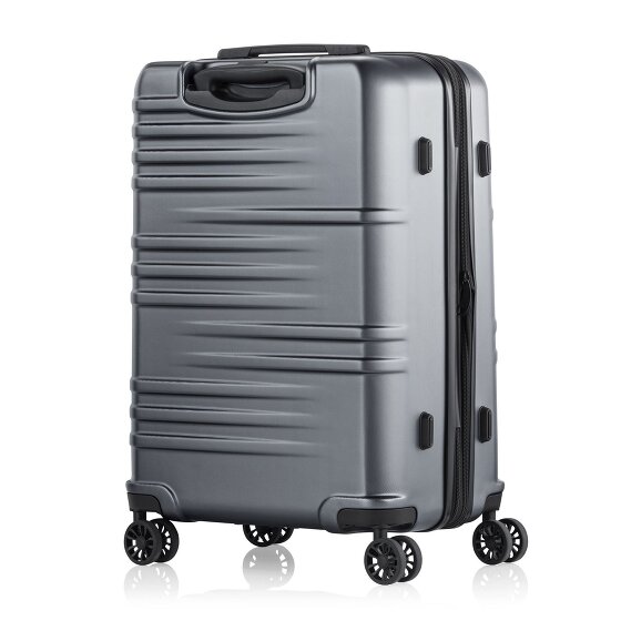 Pack Easy Mena 4 wielen Trolley 64 cm met uitbreidingsplooi