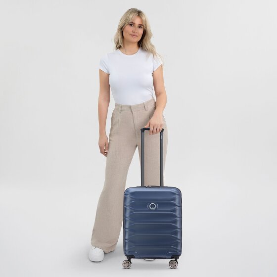 Delsey Paris Meteor 4 wielen Cabinewagen 55 cm met uitbreidingsplooi