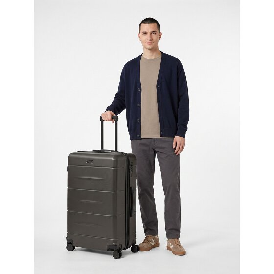 Police London 4 wielen Trolley 74 cm met uitbreidingsplooi