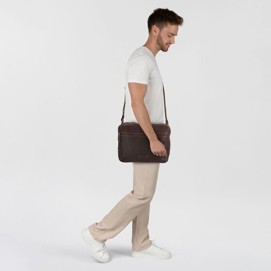 Jack Kinsky Porto Schoudertas Leer 33 cm