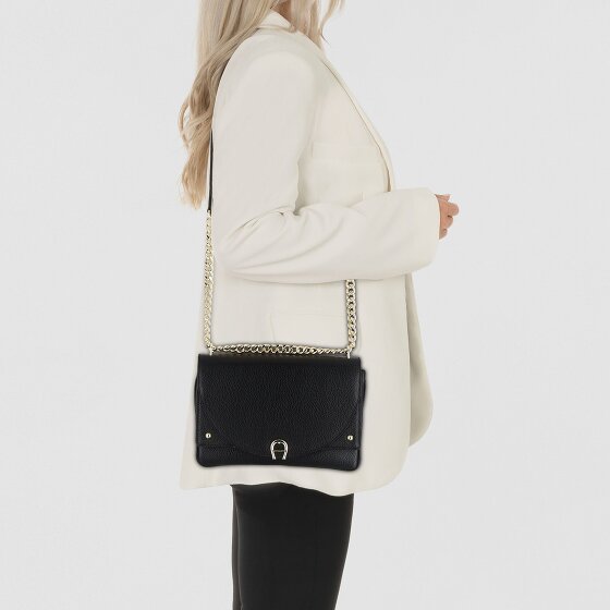 AIGNER Diadora Schoudertas Leer 25.5 cm