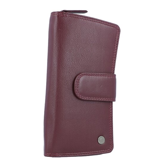 Greenburry Sponsachtig portefeuille leer 9,5 cm