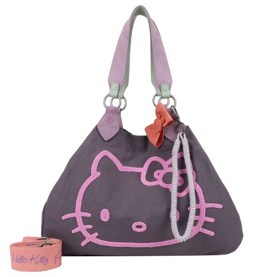 Fritzi aus Preußen Izzy Medium Hello Kitty fritzi  Canvas Shopper Tas 42 cm