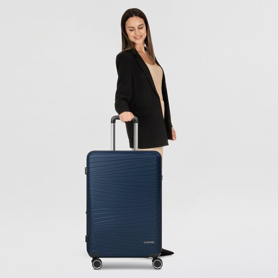 Franky Dallas 3.0 4-wiel trolley M 65 cm met rekbare vouw