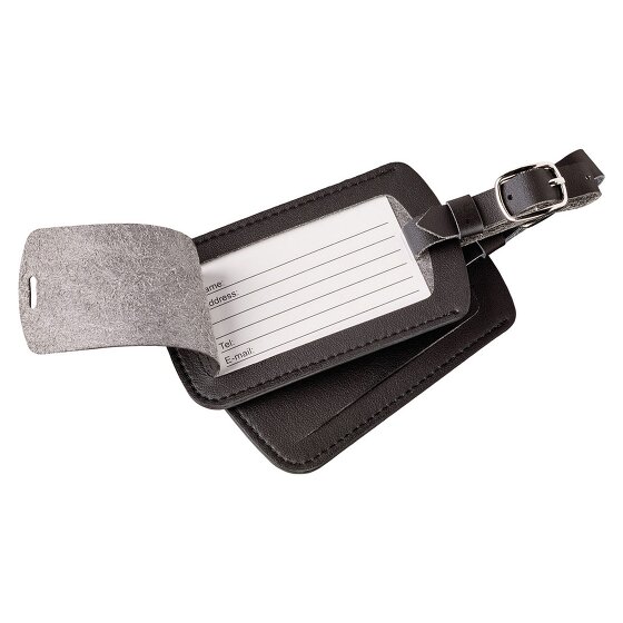 Go Travel Classic Tags adresetiketten set 2 stuks.