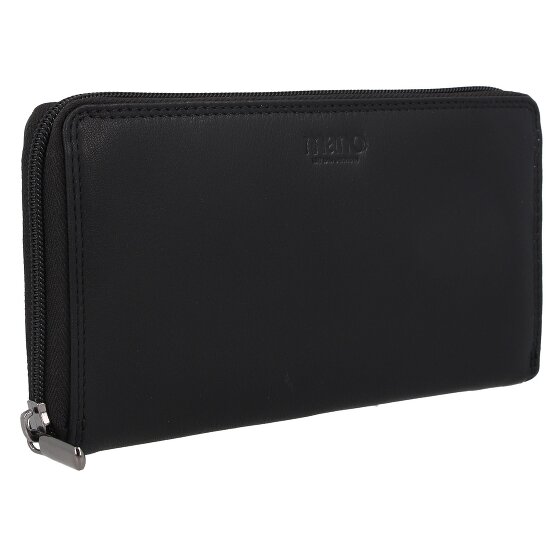 mano Donna Giulia Portemonnee Leer 20 cm