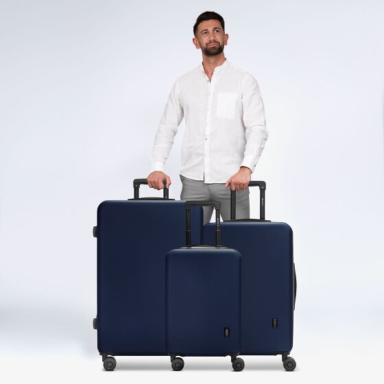 Redolz Essentials 09 3-SET 4 wielen Kofferset 3-delig