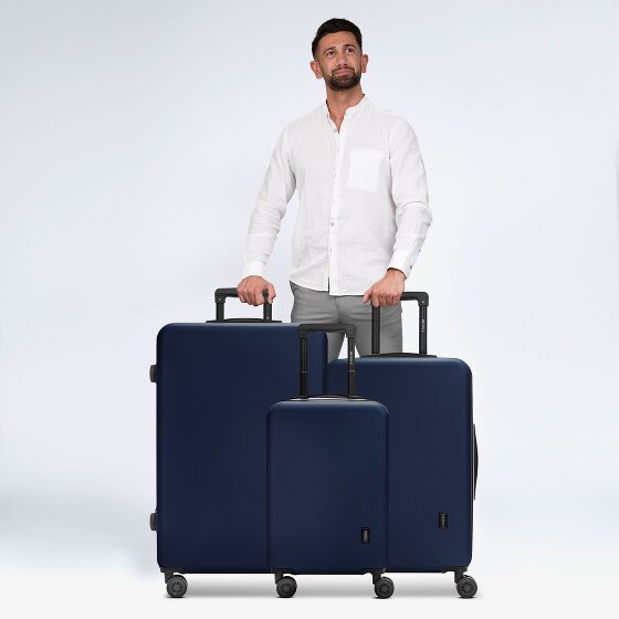 Redolz Essentials 09 3-SET 4 wielen Kofferset 3-delig