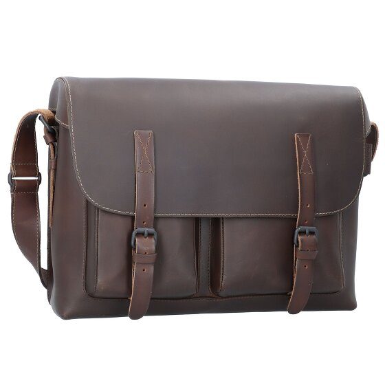 aunts & uncles Good Old Friends Bro Messenger Leer 39 cm Laptopcompartiment
