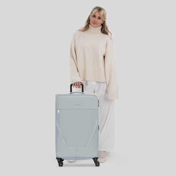 Stratic taska 4-wiel trolley L 76 cm met uitvouwbare plooi