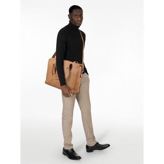 Burkely Soft Skylar Shopper Tas Leder 40 cm Laptopvak
