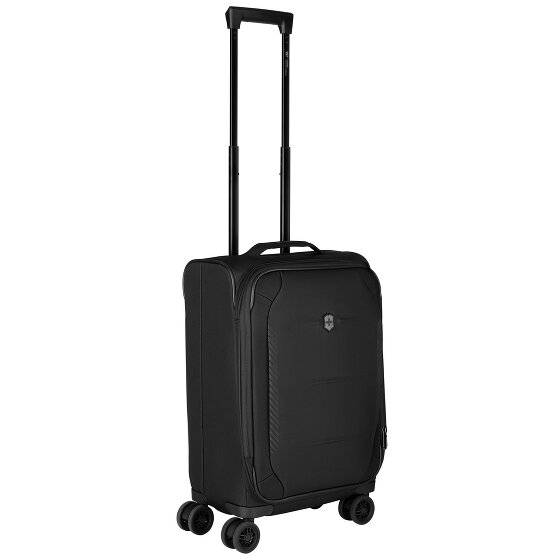 Victorinox Crosslight Softside 4 wielen Cabinewagen 55 cm met uitbreidingsplooi