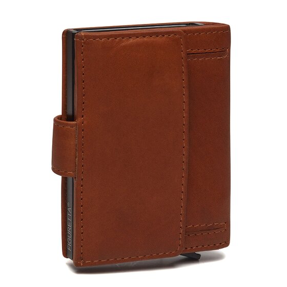 The Chesterfield Brand Leipzig Kredietkaart etui RFID-bescherming Leer 7.5 cm