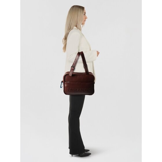 Patrizia Pepe Schoudertas Leder 34 cm