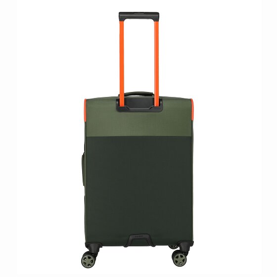 Travelite Color Craze 4 wielen Kofferset 3-delig met uitbreidingsplooi