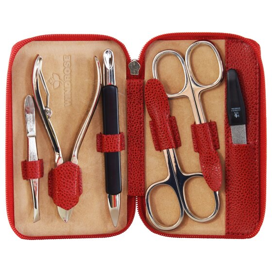 Windrose Beluga Manicure Etui 13 cm Leer
