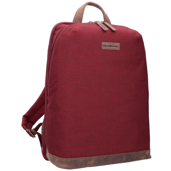 Greenburry Gerecyclede PET Derby rugzak 43 cm met laptopvak