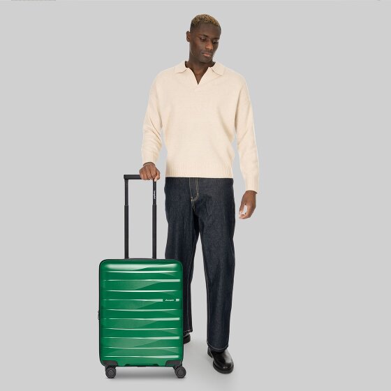 Bergpfeil Travel 4-wiel cabine trolley S 55 cm met uitbreidingsplooi