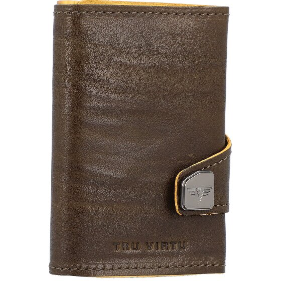 Tru Virtu Creditcardhouder RFID-bescherming Leder 6.5 cm