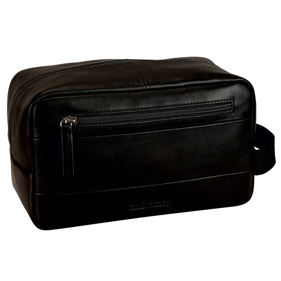 Leonhard Heyden Hamburg Toilettas Leer 25.5 cm