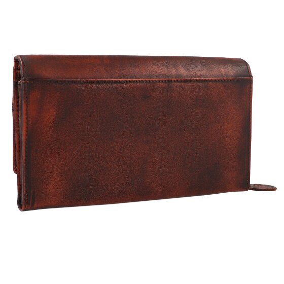 Greenburry Destressed Portemonnee RFID-bescherming Leer 13 cm