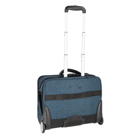 Dermata 2 wielen Bedrijfswagen 41 cm Laptop compartiment