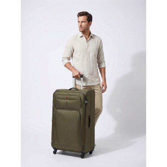 Wenger Beaumont 4 wielen Trolley XL 87 cm met uitbreidingsplooi