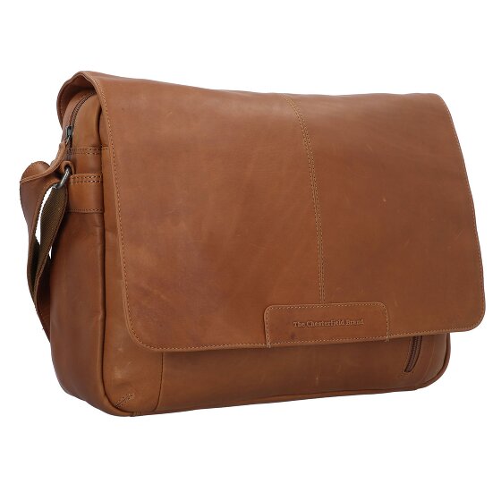 The Chesterfield Brand Richard Boodschapper Leer 40 cm Laptop compartiment