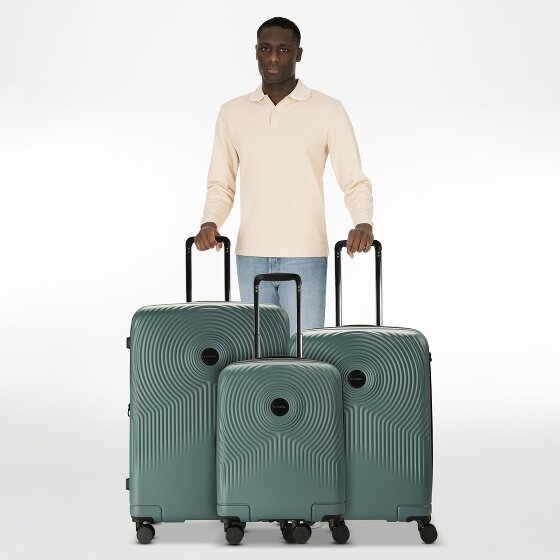 Gabol Radar 4 wielen Kofferset 3-delig met uitbreidingsplooi