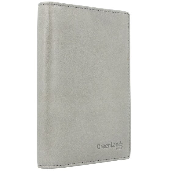 Greenland Nature Zachte gekleurde paspoorthoes RFID leer 12 cm