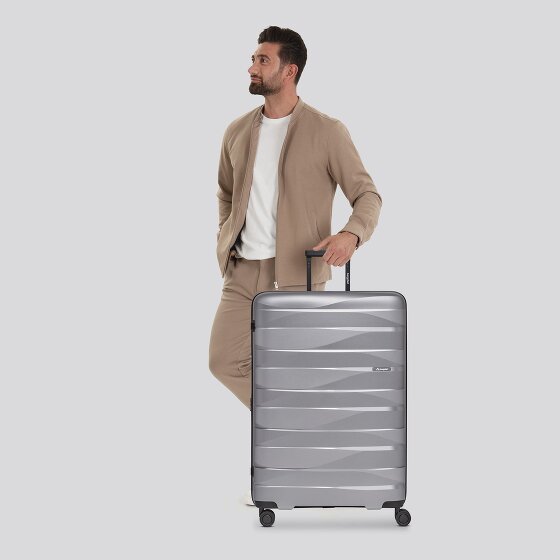 Bergpfeil Reis trolley op 4 wielen L 75 cm met uitbreidingsplooi