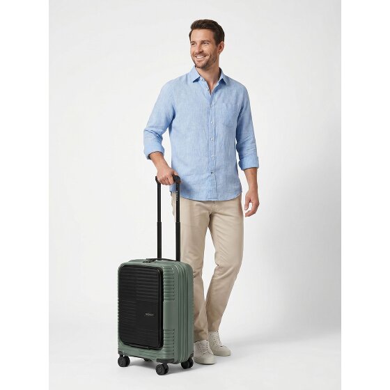 Redolz Essentials 17 2.0 4 wielen Cabinewagen 55 cm Laptopvak met uitbreidingsplooi