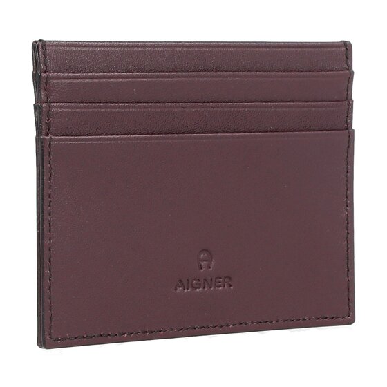 AIGNER Daily Basic Creditcardtasje Leer 10 cm
